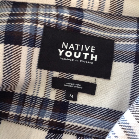 Native Youth - Greyson Check Overshirt - Picture 4 of 4